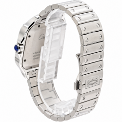 Cartier Santos Large Size WSSA0062 Green Dial Watch